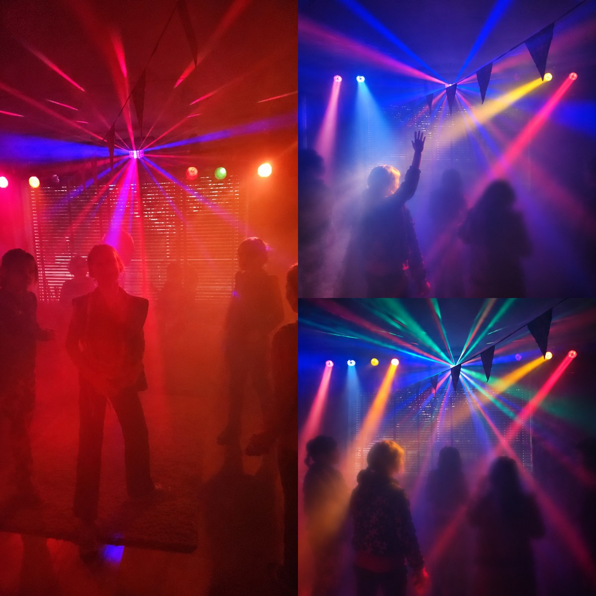 Lichtset Basis Uitgebreid met rookmachine van Freak-Out