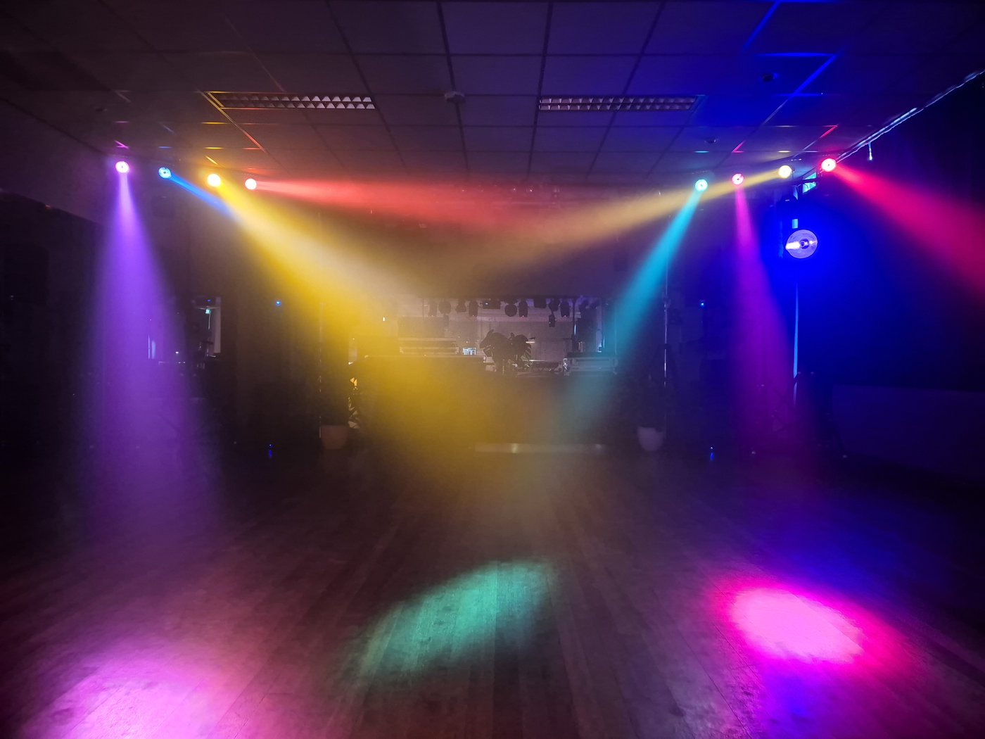 Lichtset Basis van Freak-Out tijdens een feest